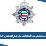 رابط استعلام عن الكفالات بالرقم المدني الكويت sahel.paci.gov.kw