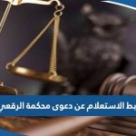 رابط الاستعلام عن دعوى في محكمة الرقعي moj.gov.kw